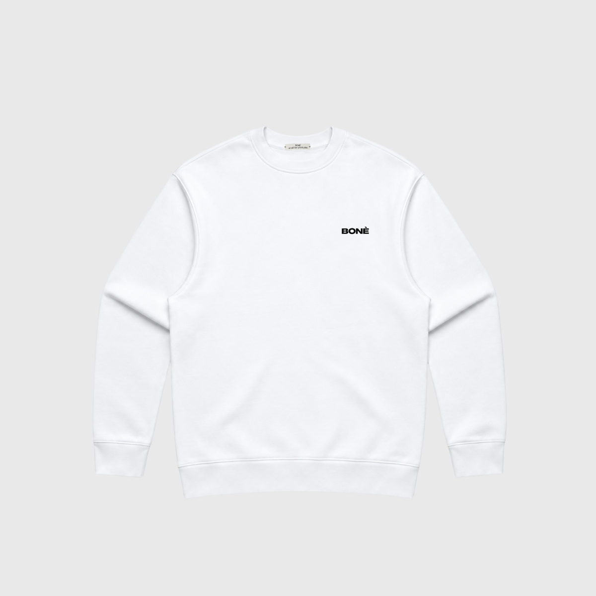 Sweat BONÈ logo brodé à la main.