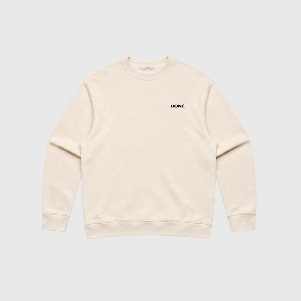 Sweat BONÈ logo brodé à la main.